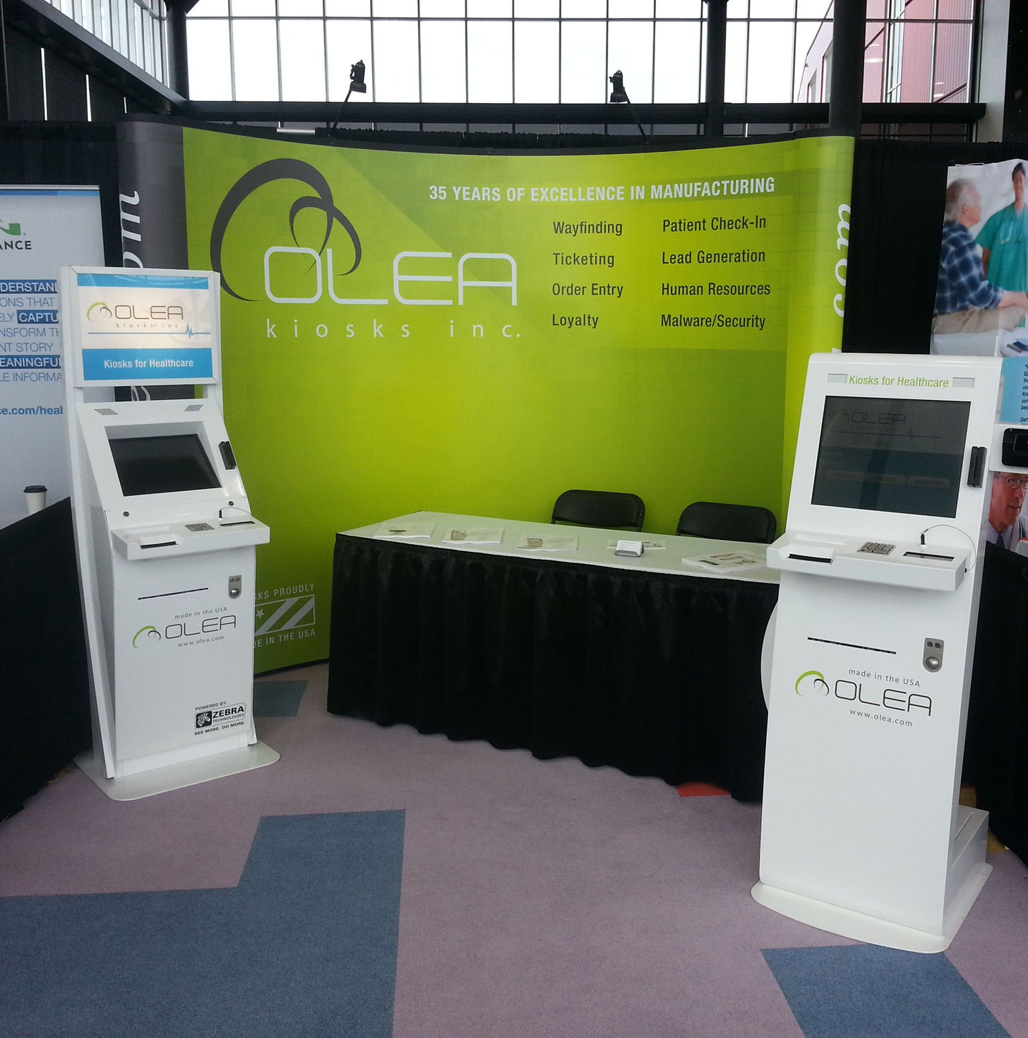 Olea Kiosks at the Epic User Group Meeting