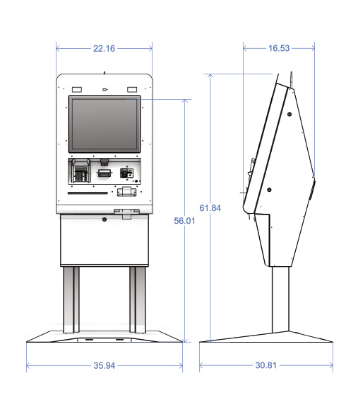 ADA-Compliant Healthcare Kiosk | Olea Kiosks Inc.